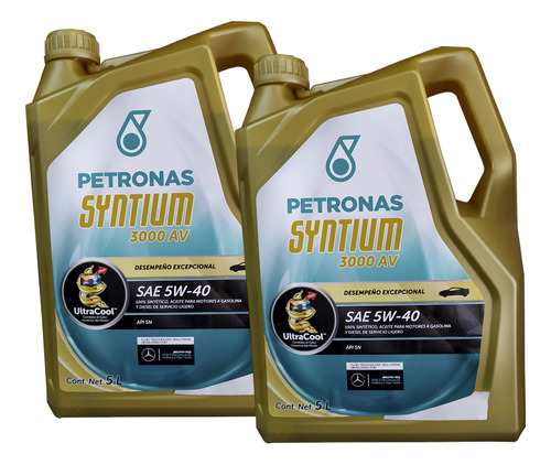 Petronas Aceite Sintetico Syntium 3000 Av 5w-40 10l