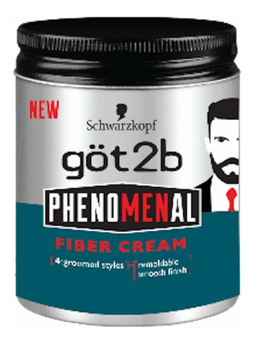 Got2b Phenomenal - Crema Para El Cabello De Fibra, 3.5 Onzas