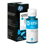 Botella Tinta Hp Gt52 Cyan Original Inktank 300 400