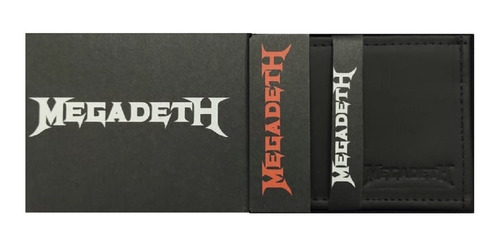 Cartera Piel Rock Megadeth