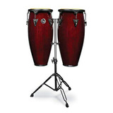 Tambor Conga Latin Percussion Lpa646-dw Madera Oscura - Negr