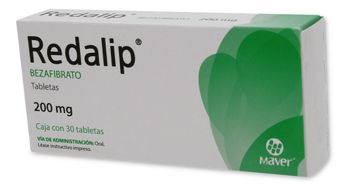 Redalip 30 Tabletas 200mg