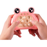 Pop-it Mini Gamer Console Brinquedo Anti Stress Eletrônico Cor Rosa