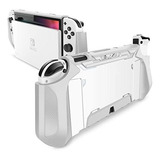 Carcasa Gruesa Para Nintendo Switch Oled 7 Pulgadas Blanco
