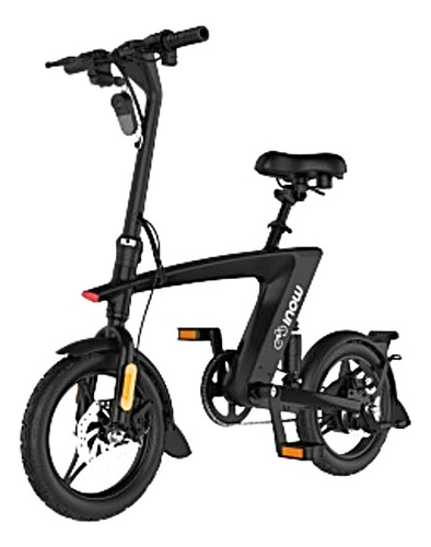 Bike Eletrica H100 Inow Dobrável 36v 250w Pedal Assistido Cor Preto