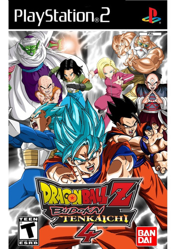 Dragon Ball Z Budokai Tenkaichi 4 Ps2 Fisico Español Latino