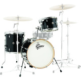 Batería Gretsch Catalina Club Jazz 4 Cuerpos Bombo 18'' Color Piano Black