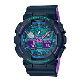 Reloj Casio G-shock Ga-100bl-1adr Hombre