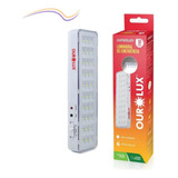 Ourolux Luz Emergencia Cor Branco 110v/220v 