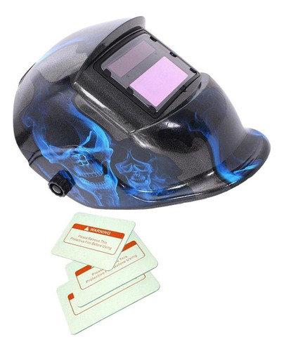 Máscara De Automático Soldadura Oscurecimiento Solar Casco