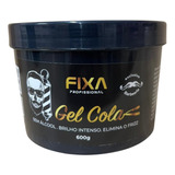 Gel Cola Brilho Profissional Fixa Anti Frizz 600 G