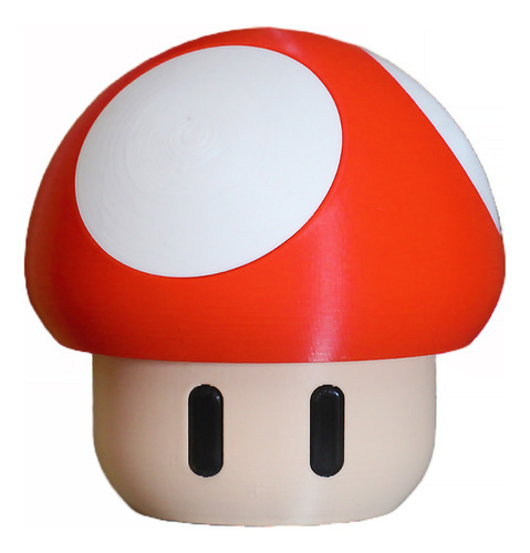 Fig. Decorativa Hongo Mario Bros Impresion 3d Fanart