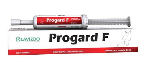 Progard F  5g Oral O Melhor Vermifugo Existente Gatos Pet