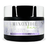 Crema Auxiliar Minoxidil 5% Y Bergamota 60g Minoxidilber