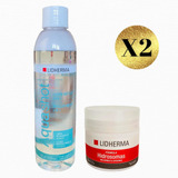 Combo Lidherma- Agua Micelar + Crema Hidratante Hidrosomas