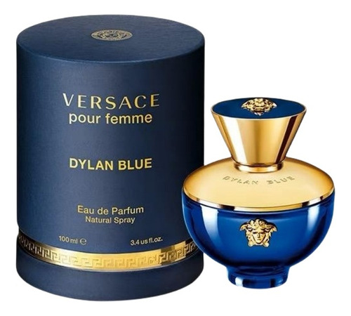 Versace Dylan Blue Pour Femme Eau De Parfum Para Mujer 100ml