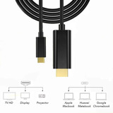 Cable Adaptador Usb C A Hdmi Para Macbook Pro Mac Pc 4k Noga Color Negro