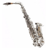 Saxofón Alto Silvertone Eb Niquelado C/estuche Slsx010