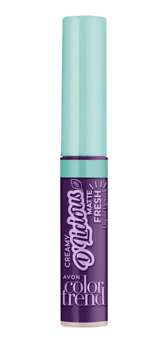 Batom Liquido D'licious Matte Fresh Avon Gelatina Uva V10/23