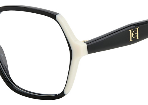 Armação Óculos De Grau Carolina Herrera Her 0203 80s Preto