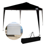 Kit Para Praia Tenda Gazebo 3x3 M Articulada + 4 Paredes