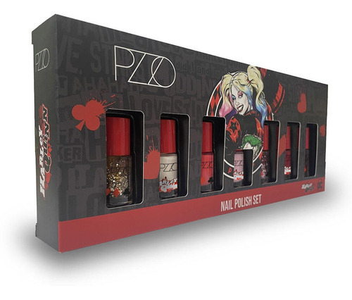 Set Esmaltes Harley Quinn Aniversary | Petrizzio