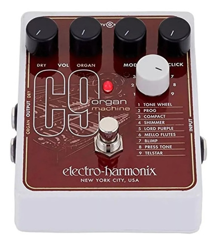 Pedal Electro Harmonix C9 Organ Machine