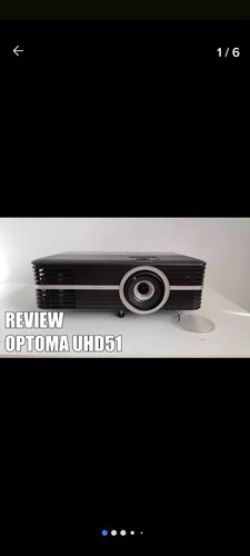 Projetor Optoma Uhd 51 Alv 4k-uhd-hdr*3d. Usado 