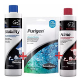 Kit Seachem Prime Stability 325ml E Purigen 100ml Original