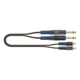 Cable Rocksolid 2 Plug A 2 Rca De 5m, Quiklok Rksa130-5