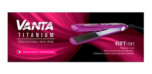 Vanta Titanium 450f Planchita De Pelo Profesional Alisado 3c