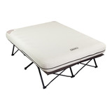 Cama De Aire Con Base Coleman® Queen, Con Portavasos Y Bomba Color Blanco