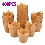 1 400-pack Tulip Cupcake Liners, Mugs