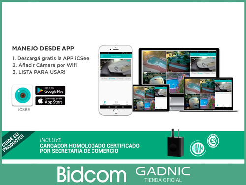 Camara De Seguridad Ip Motorizado P2p Wifi Vision Nocturna