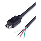 Cable Datos Usb Micro 30 Cm (4 Pines)