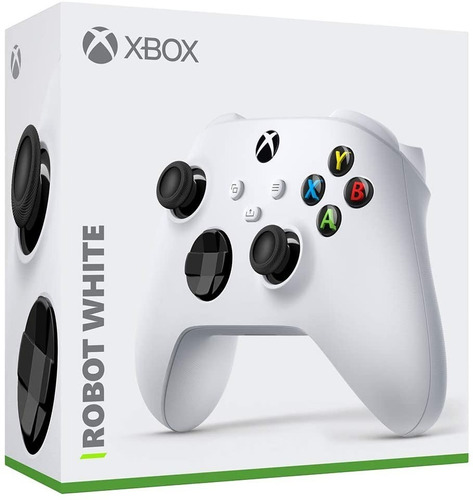Controle Xbox Series S / X - Xbox One - Robot White - Branco