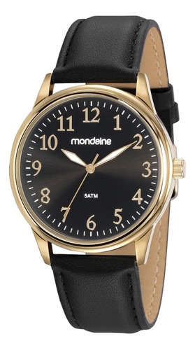 Relógio Mondaine Masculino Dourado 99546gpmvdh2