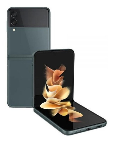 Celular Samsung Galaxy Z Flip3 5g 128gb Verde Snapdragon Ref