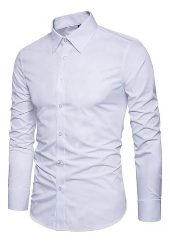 Camisa Social Slim Masculina Alto Padrão Luxo Executiva