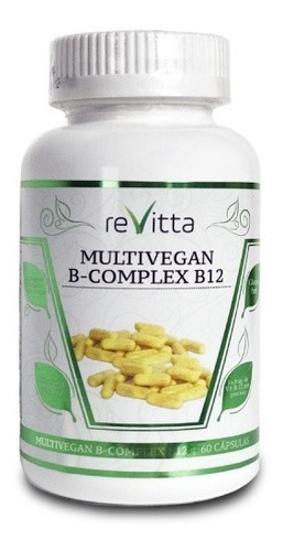 Multivitamínico Vegano Multivegan Vitamina B12 60 Cápsulas