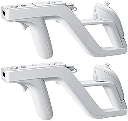 2 X Arma De Zapper Para Nintendo Wii Remoto Inalámbrico Cont