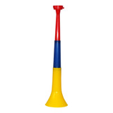 Vuvuzela Trompeta Corneta Plegable 56cm Futbol Tricolor