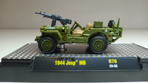 Militar 1944 Jeep Mb Escala 1 64 Marca M2 