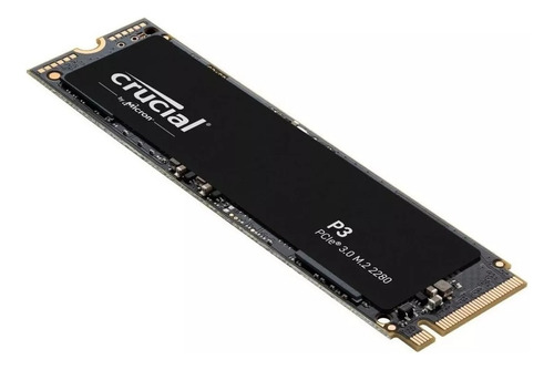 Disco Sólido Interno Crucial Ct1000p3ssd8 1tb Negro