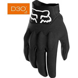 Guantes Bicicleta Defend Fire Negro Fox .