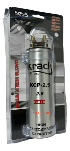 Capacitor Krack Kcp-2.5 Para Sonido Amplificador 2.5 Faradi 