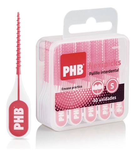 Palillo Interdental Phb Flexipicks Recto X40 Unidades