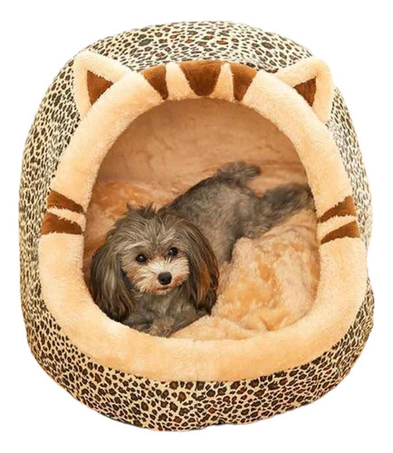 Cama Iglú Animal Prints Para Mascotas Talla L - Invierno