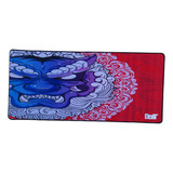 Mouse Pad Gamer Leon Rojo 90x40 Xl Mousepad Pg