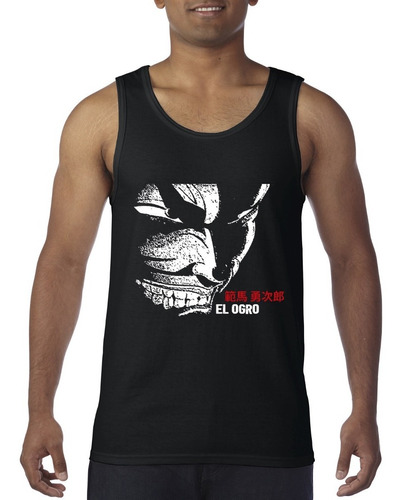 Playera Tanktop Yujiro Hanma El Ogro Rostro Baki